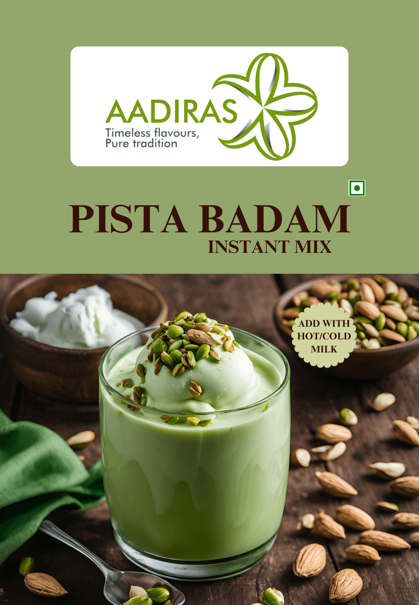 Pista Badam Milk Mix